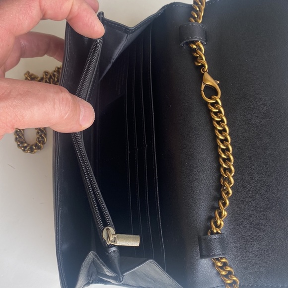 Kurt Geiger London Mini Soho Leopard Print Calf Hair Leather Striped Crossbody - Picture 10 of 15